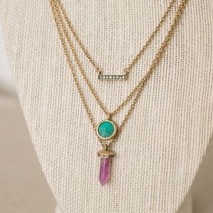 Chloe + Isabel three Strand Necklace